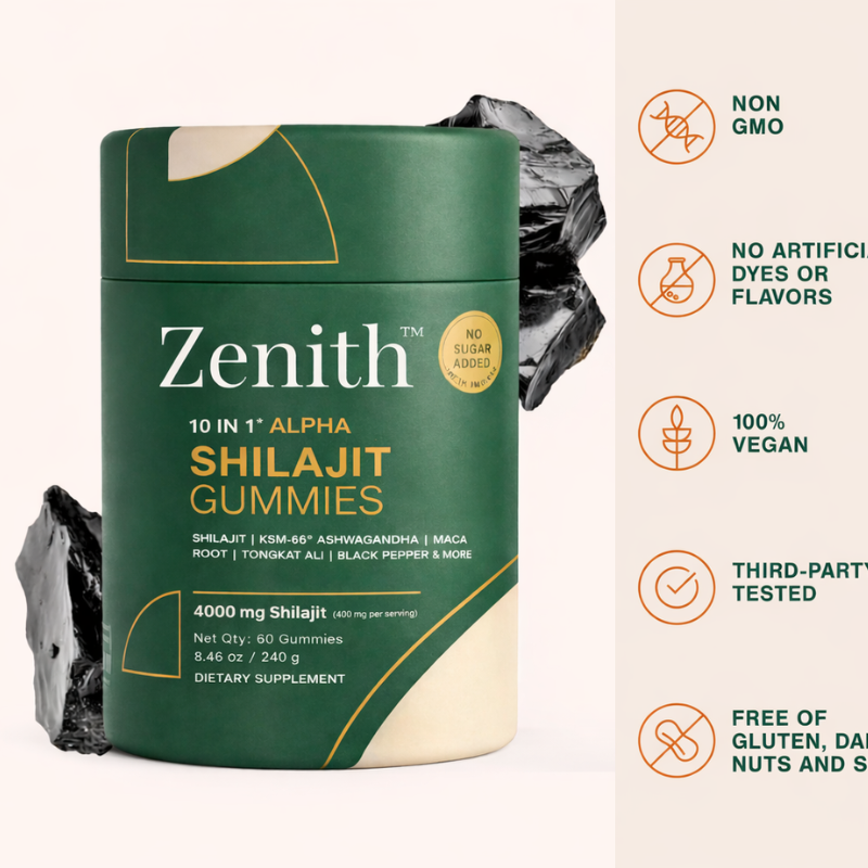Zenith™ Shilajit Alpha Gummies